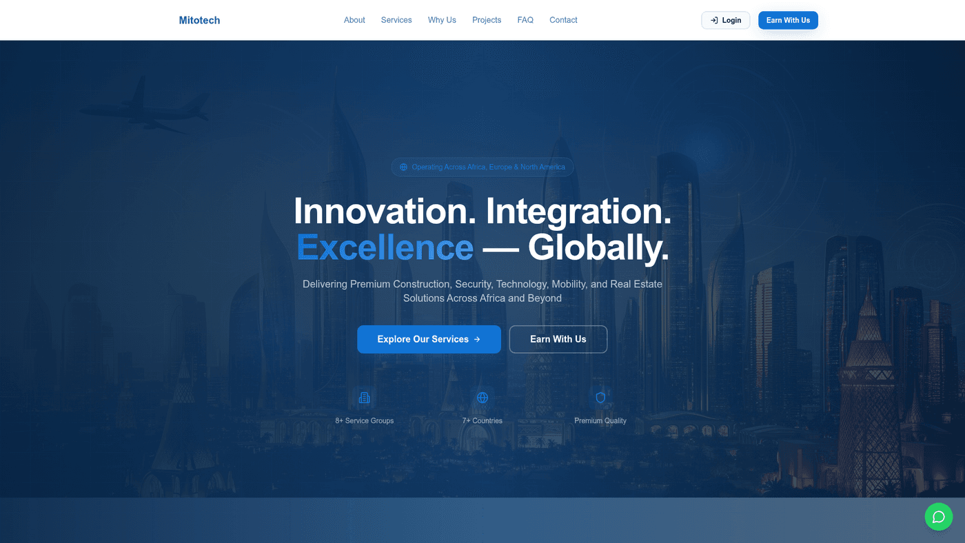 Mitotech Solutions - Corporate Website built by Etest Tech Hub